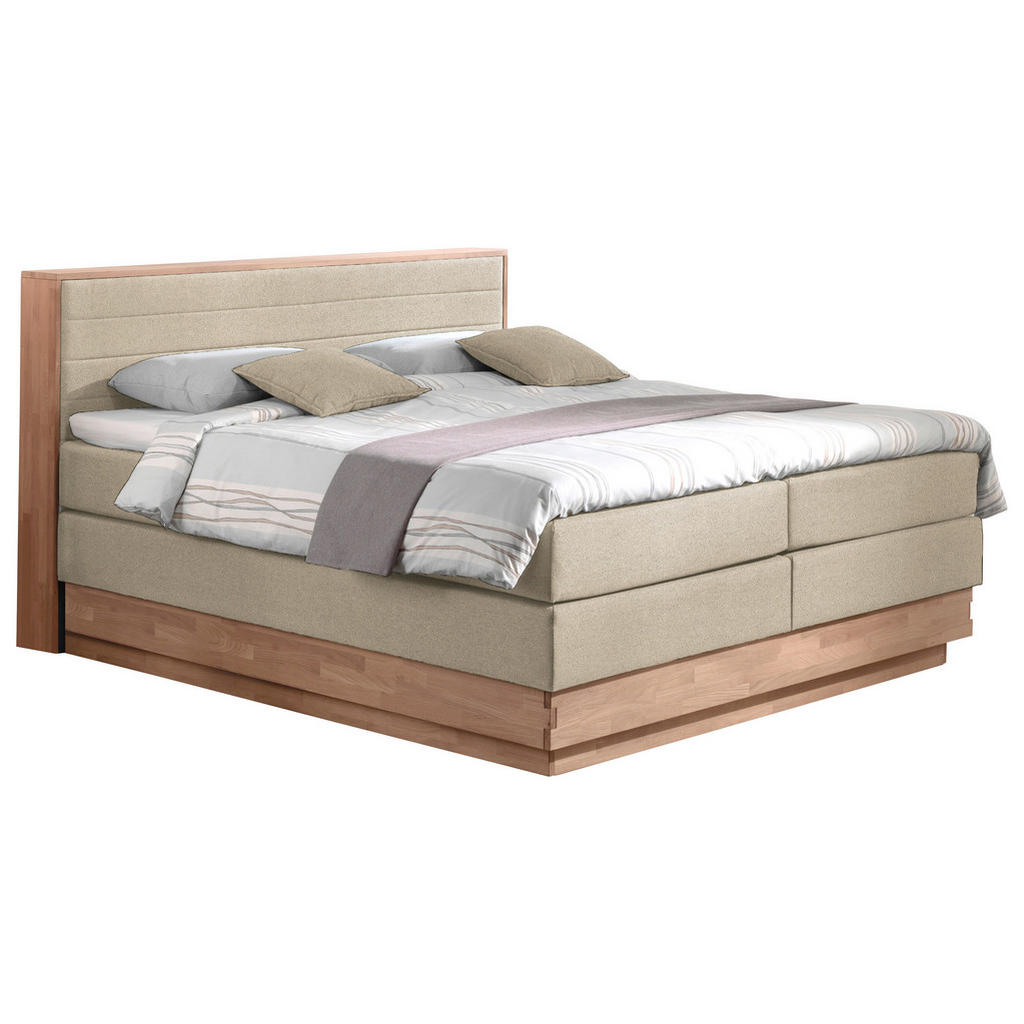 Boxspringbett H2xh4 Mit Topper Bettkasten 200x200 Cm Moneta