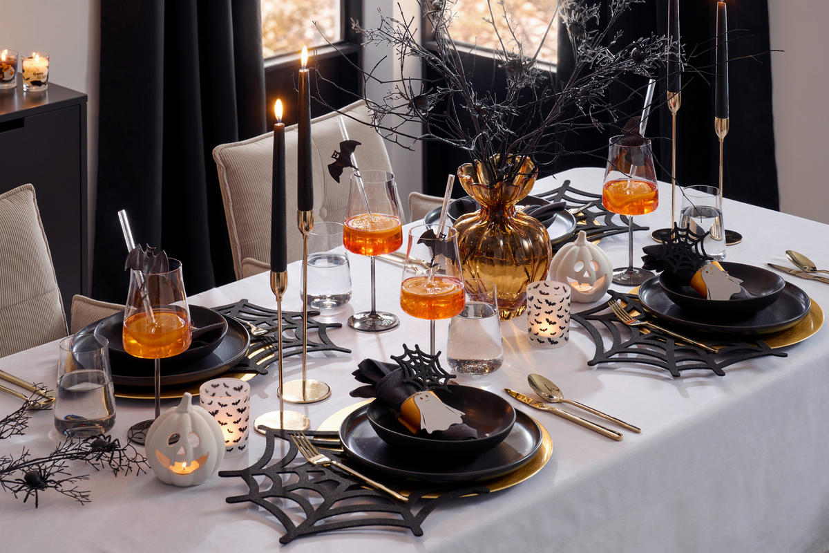 KOMBISERVICE Black Pearl 20-teilig  - Schwarz, Design, Keramik - Novel