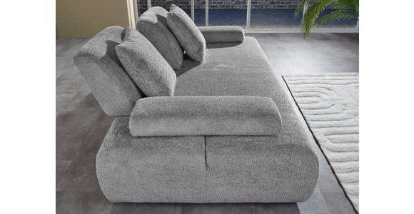 SCHLAFSOFA Chenille Schlammfarben  - Schlammfarben/Schwarz, KONVENTIONELL, Kunststoff/Textil (235-255/80/116-138cm) - Carryhome