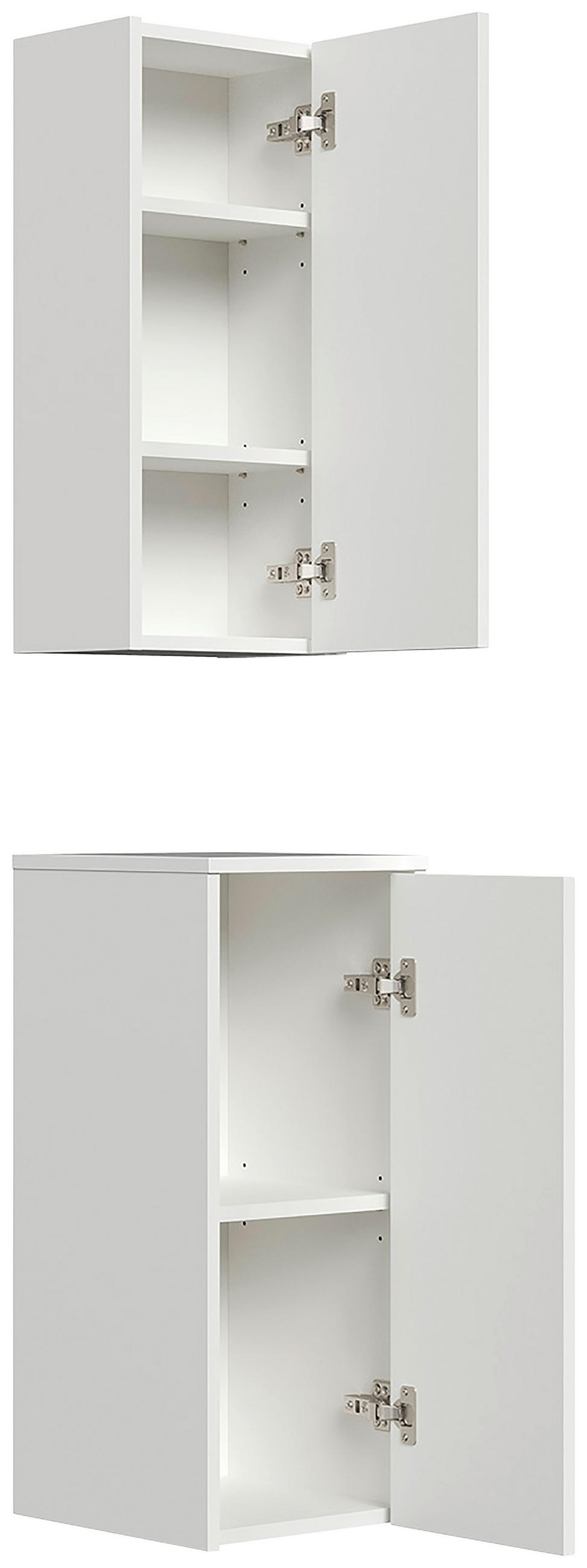 HÄNGESCHRANK  - Weiß Hochglanz, MODERN, Holzwerkstoff - MID.YOU