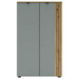 HIGHBOARD  75/127/38 cm  - Schilfgrün/Schwarz, KONVENTIONELL, Holzwerkstoff/Metall (75/127/38cm) - Voleo