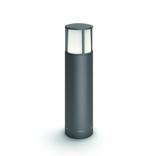 ZUNANJA LED-SVETILKA   40/40/10 cm            - antracit, Design, kovina (40/40/10cm) - Philips