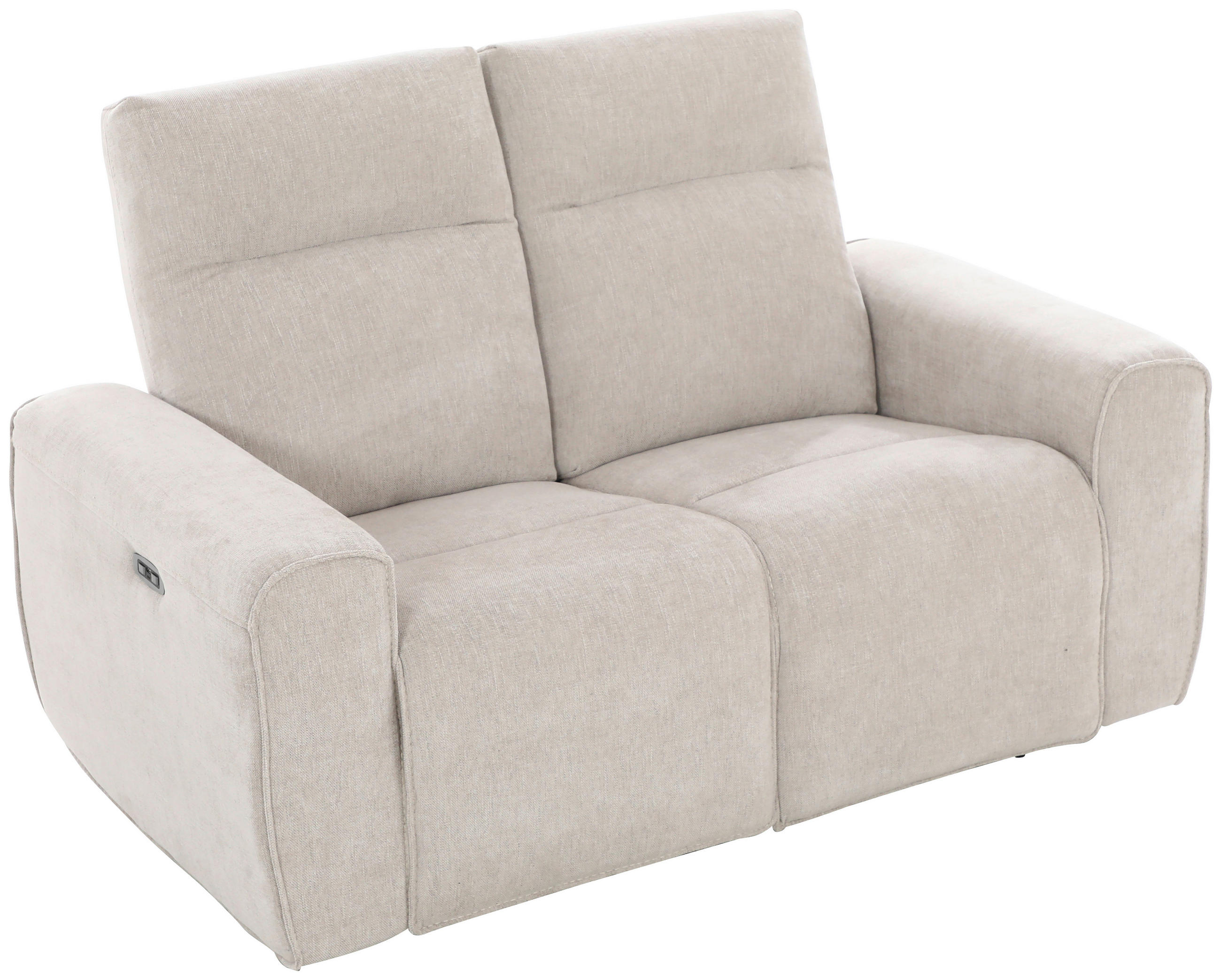 2-sitzer-sofa Paco Mit Relaxfunktion Beige B: 158 Cm