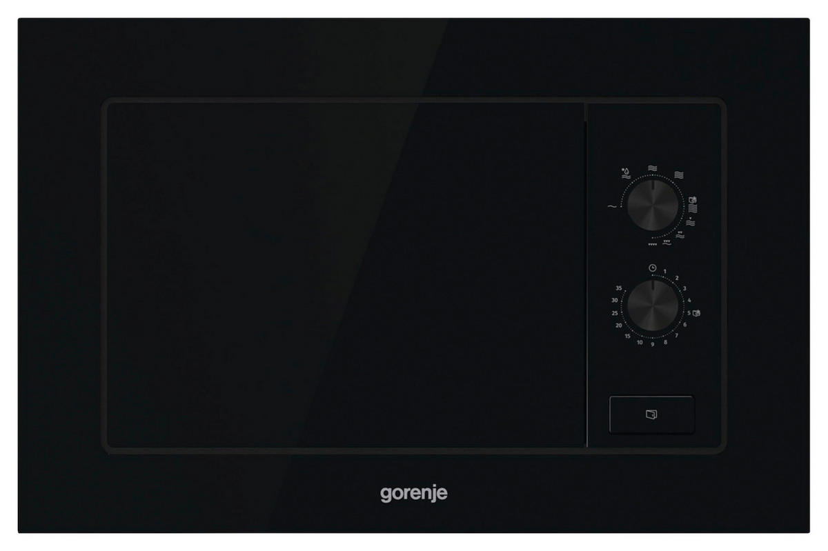EINBAUMIKROWELLE BM171EG1B  - Schwarz, Basics, Glas/Metall (59,5/38,2/32cm) - Gorenje