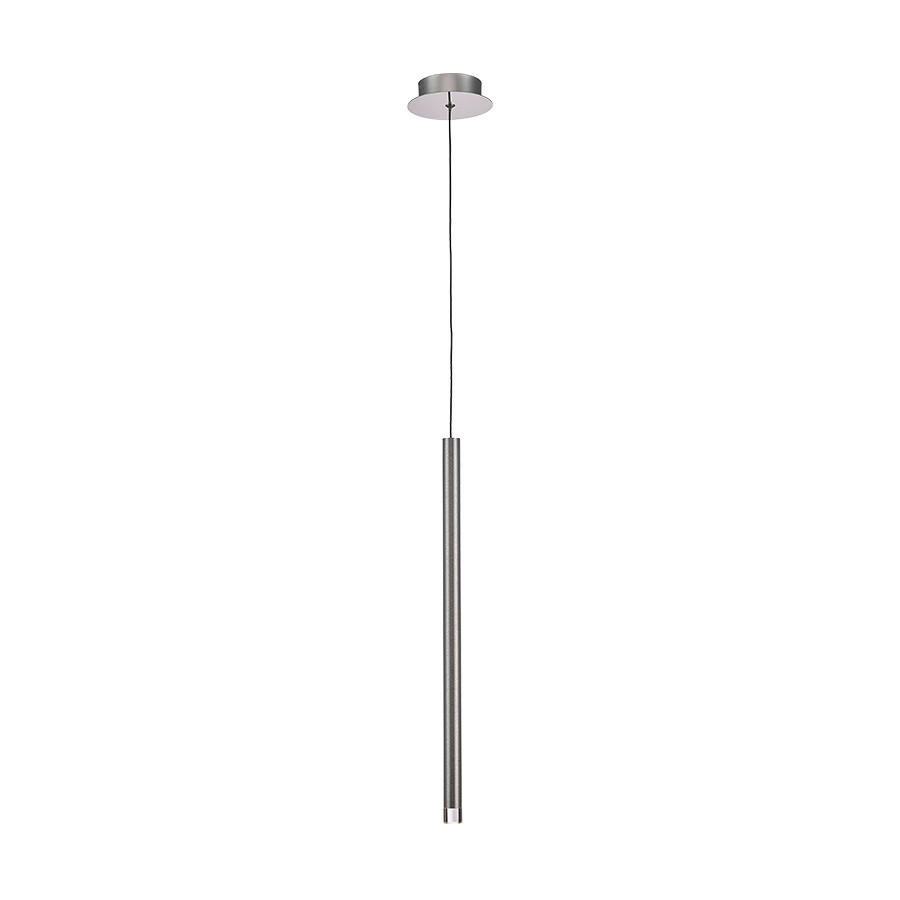 LUSTRĂ LED  - argintiu/culoare crom, Basics, metal (12/12/120cm)