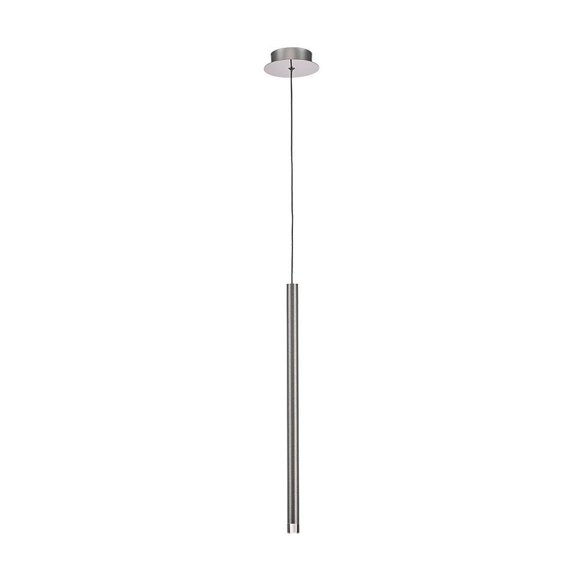 LUSTRĂ LED  - argintiu/culoare crom, Basics, metal (12/12/120cm)