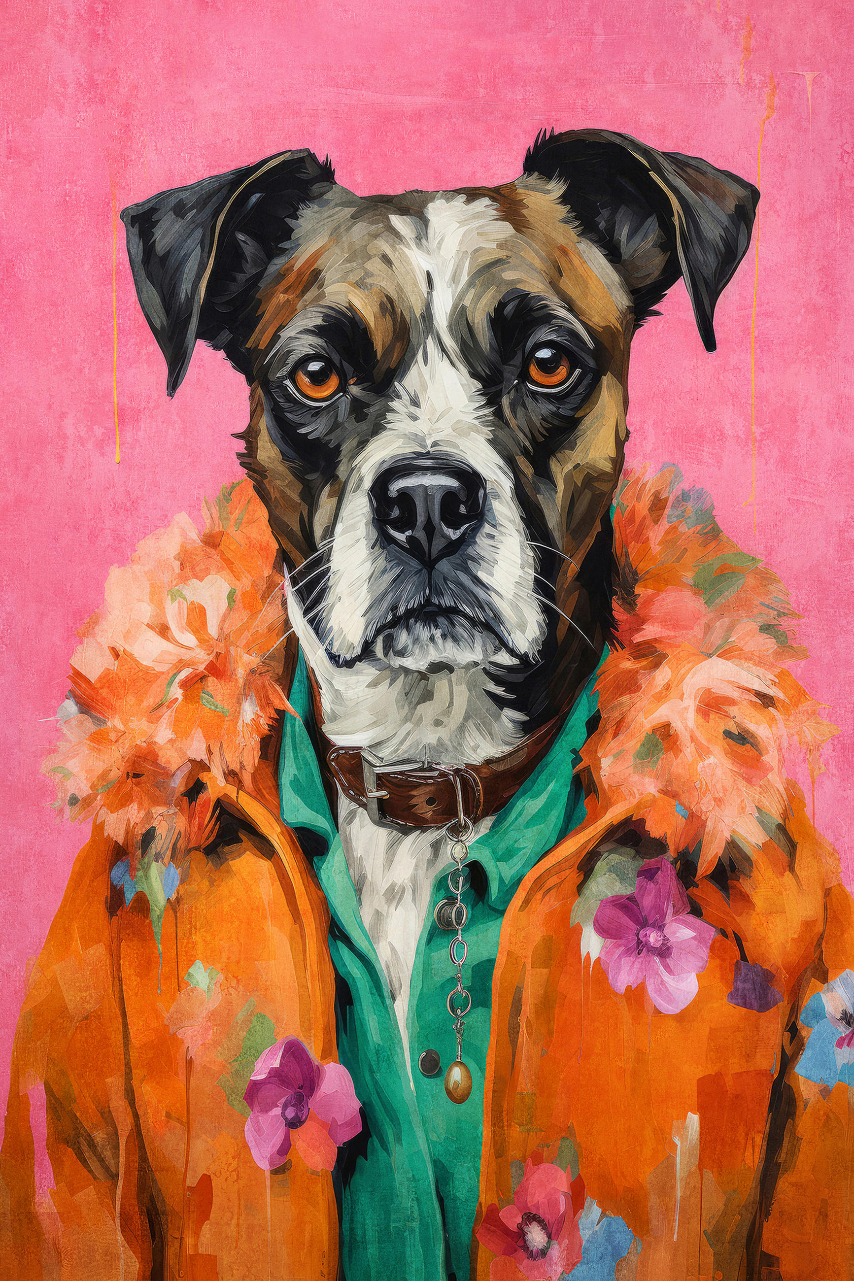 Monee TIŠTĚNÉ OBRAZY NA PLÁTNĚ, zvířata, 70/100 cm