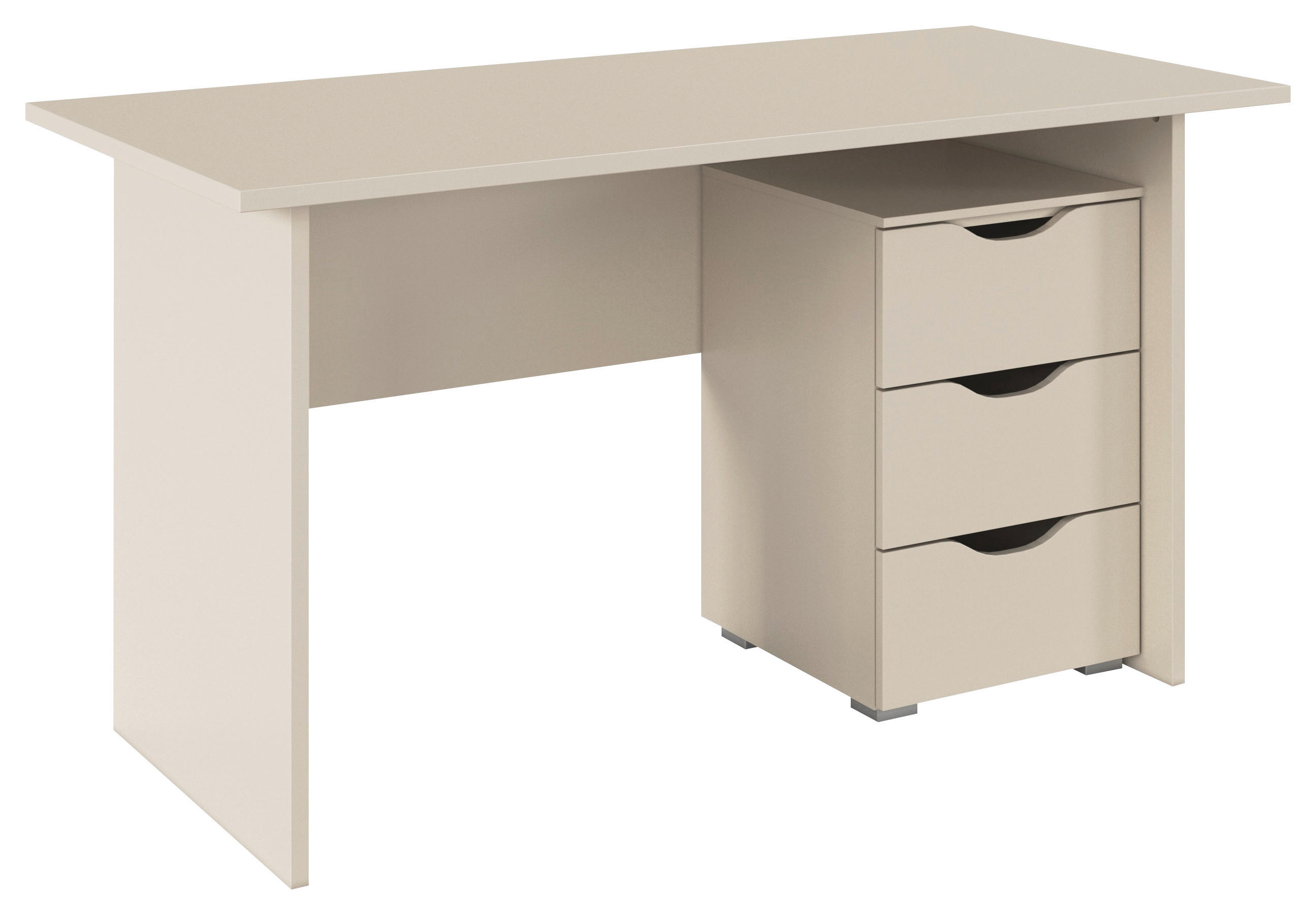 SCHREIBTISCH 140/66/75 cm  in Champagner  - Champagner, Basics, Holzwerkstoff (140/66/75cm) - Boxxx