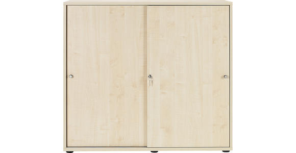 AKTENSCHRANK 120/110/40 cm  - Ahornfarben, KONVENTIONELL, Holzwerkstoff (120/110/40cm) - Venda