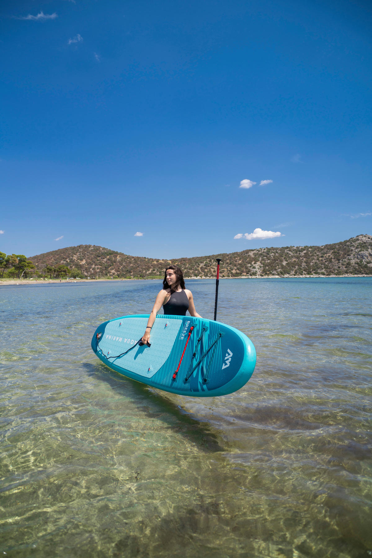 STAND-UP PADDLE BOARD BT-26BRP BREEZE  - Blau, KONVENTIONELL, Kunststoff (300/76/12cm)