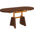 COUCHTISCH Kernnussbaum furniert Nussbaumfarben - Nussbaumfarben, KONVENTIONELL, Metall (110(150,5)/65/54-73cm) - Venda