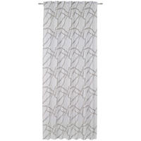 HOTOVÝ ZÁVES, nepriehľadné, 140/245 cm - strieborná, Design, textil (140/245cm) - Esposa