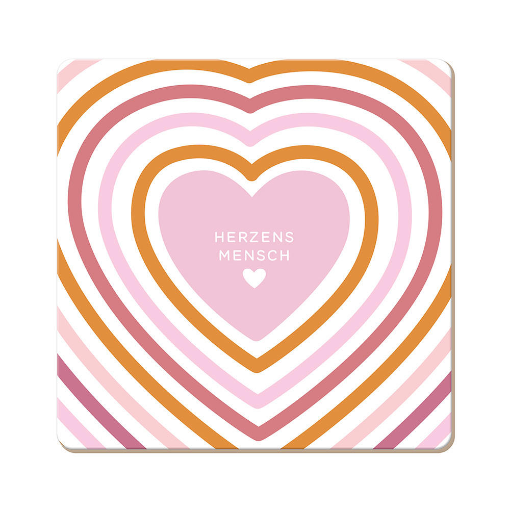 UNTERSETZER Holz Multicolor 9.5/9.5 cm  - Multicolor, Basics, Holz (9.5/9.5cm)