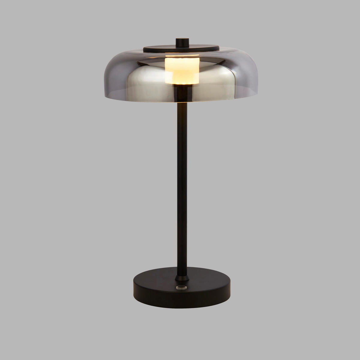 NAMIZNA LED-SVETILKA  Frisbee      23/39 cm       - črna, Basics, kovina/steklo (23/39cm)