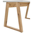 SCHREIBTISCH 135/65/75,2 cm Weiß, Eiche Artisan  - Eiche Artisan/Weiß, KONVENTIONELL, Holzwerkstoff (135/65/75,2cm) - Carryhome