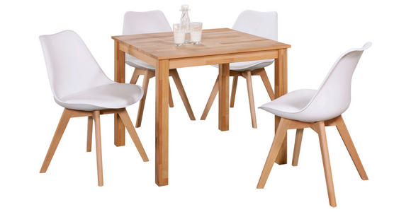 ESSTISCH in Holz 80/80/75 cm  - Buchefarben, KONVENTIONELL, Holz (80/80/75cm) - Carryhome