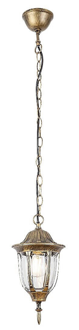 ZUNANJA VISEČA SVETILKA  MILANO      16,5/100 cm       - barve medenine/prozorno, Romantika, kovina/steklo (16,5/100cm)