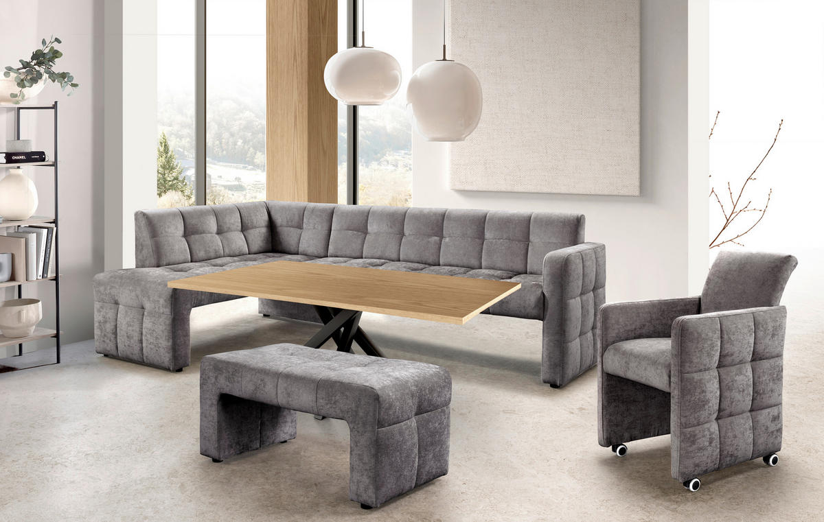 ARMLEHNSTUHL  Stoffauswahl, gepolsterte Armlehnen Mikrofaser  Cappuccino  - Cappuccino, MODERN, Holz/Holzwerkstoff (64/90/72cm) - Livetastic