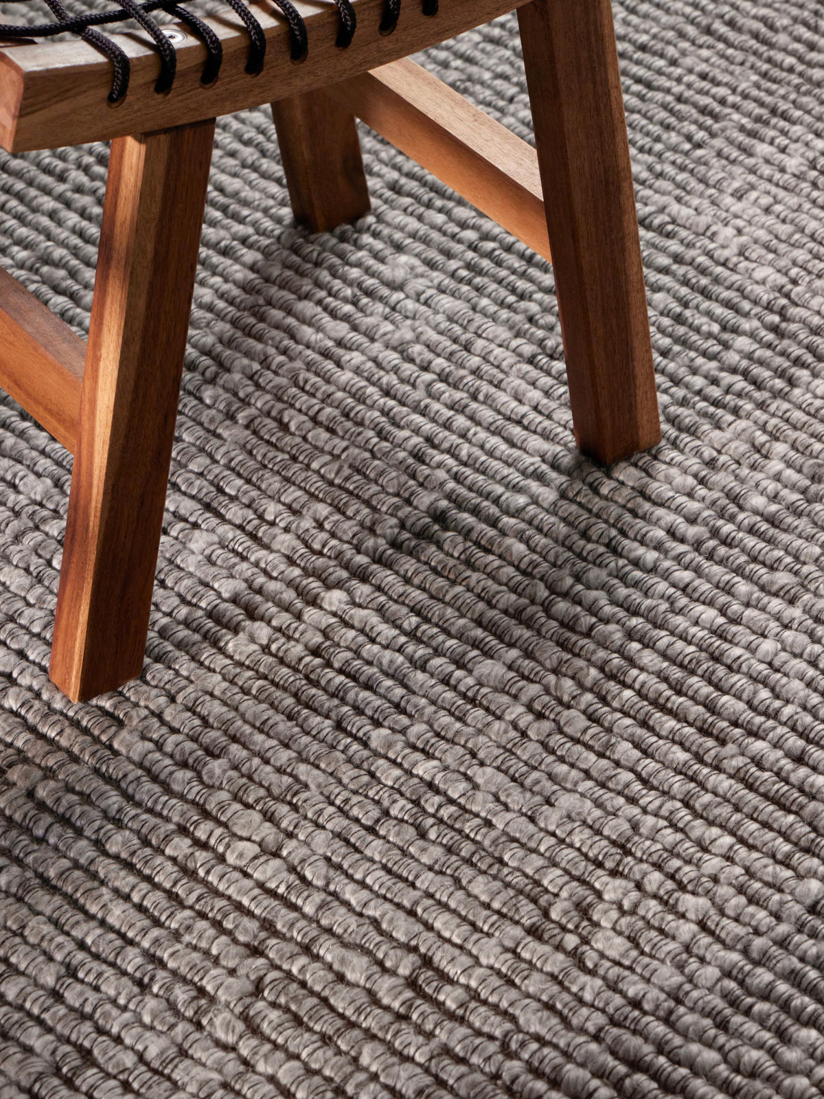 HANDWEBTEPPICH Wohnzimmer 160 cm Kollektion 1852 Wilma Multicolor, Hellgrau rund  - Multicolor/Hellgrau, Basics, Textil (160cm) - Villeroy & Boch