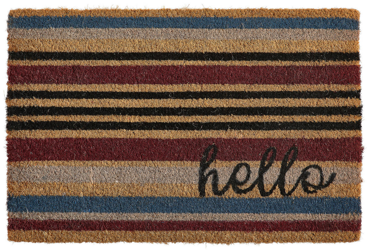 KOKOSMATTE  40/60 cm  Multicolor  - Multicolor, Basics, Naturmaterialien/Kunststoff (40/60cm) - Esposa