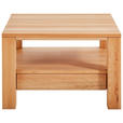COUCHTISCH Kernbuche massiv 70/70/47,5 cm quadratisch Buchefarben  - Buchefarben, Natur, Holz (70/70/47,5cm) - Linea Natura