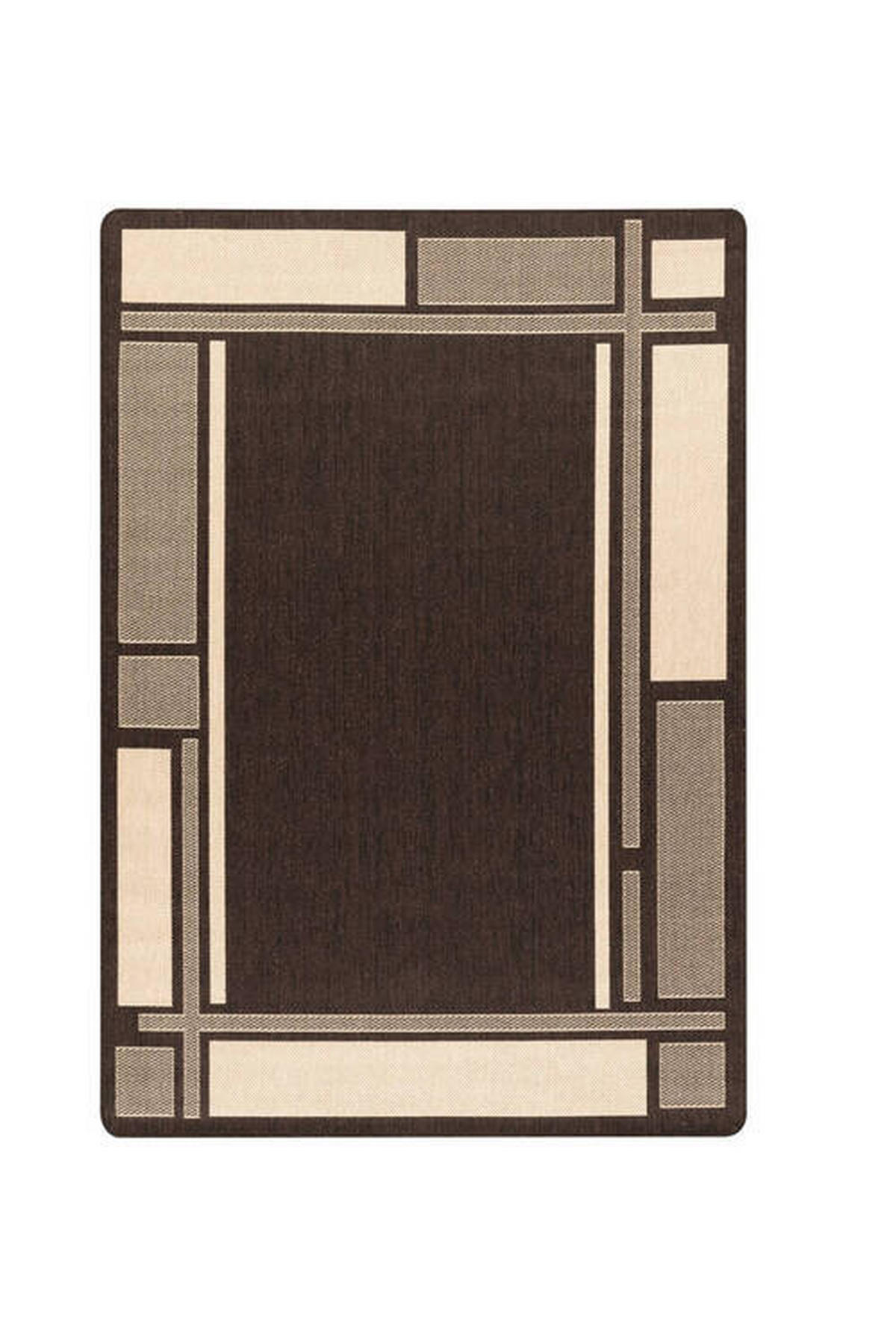 OUTDOORTEPPICH 60/110 cm 011622-013 Braun  - Braun, Basics, Kunststoff (60/110cm) - Novel