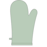 KUCHYNSKÁ CHŇAPKA  - zelená, textil (18/32cm) - Esposa