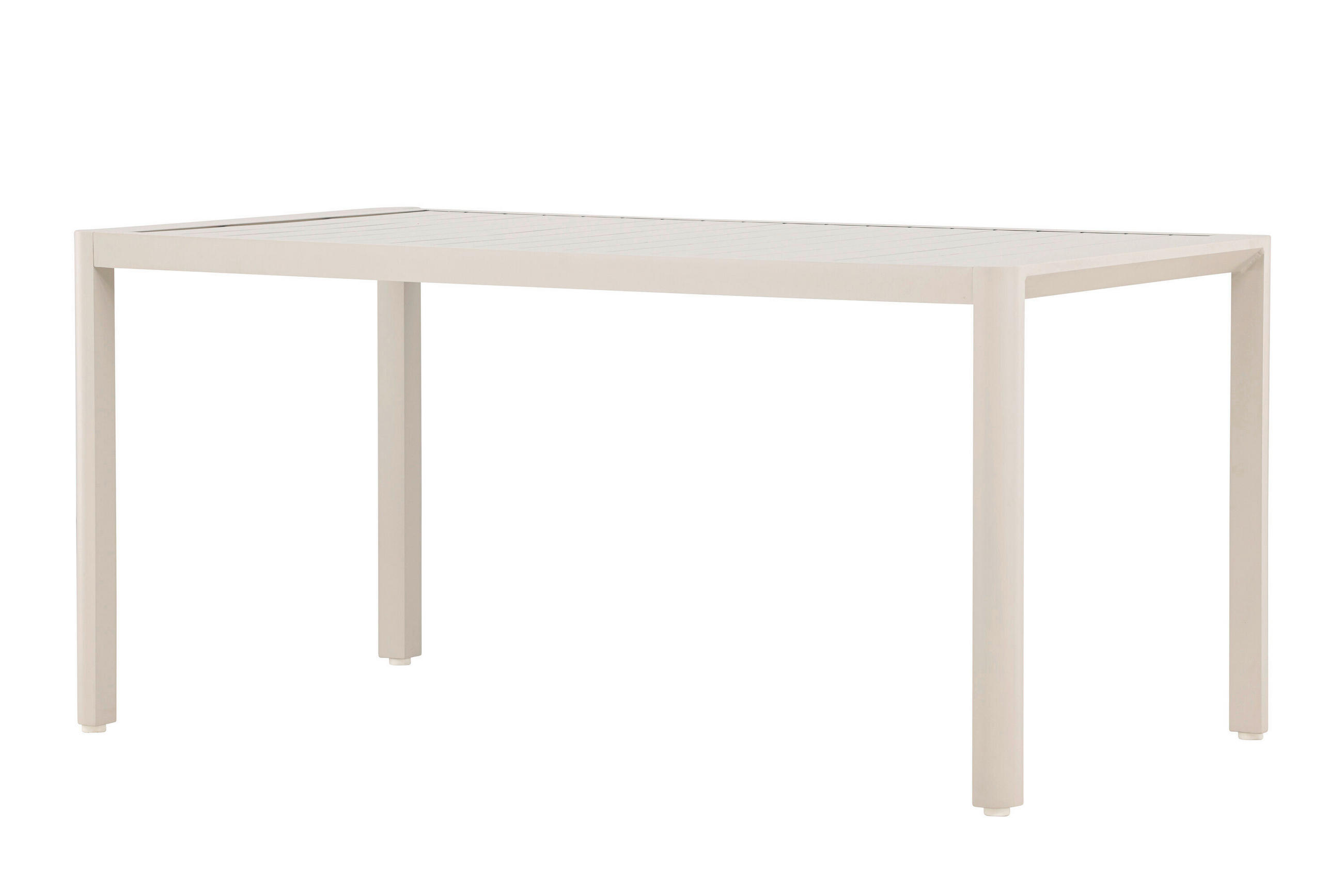 Gardenson Gartentisch Beige 85x72x150 cm