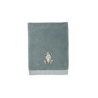 FLEECEDECKE Froschkönig 75/110 cm  - Hellgrün, Basics, Textil (75/110cm) - Bebe's Collection