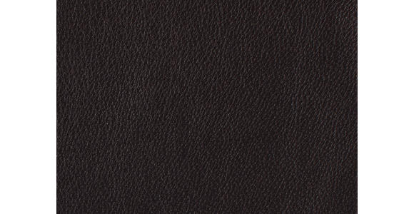 RÉCAMIERE in Echtleder Dunkelbraun - Chromfarben/Dunkelbraun, Design, Leder/Metall (209/85-109/95-16cm) - Dieter Knoll