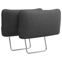 KOPFSTÜTZE - Dunkelgrau, KONVENTIONELL, Textil (50/25/12cm) - Sit & More