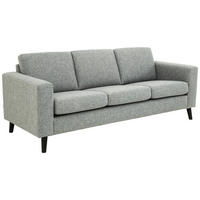 SOFFA i grå  - svart/grå, Design, trä/textil (214/86/84cm) - Best Price