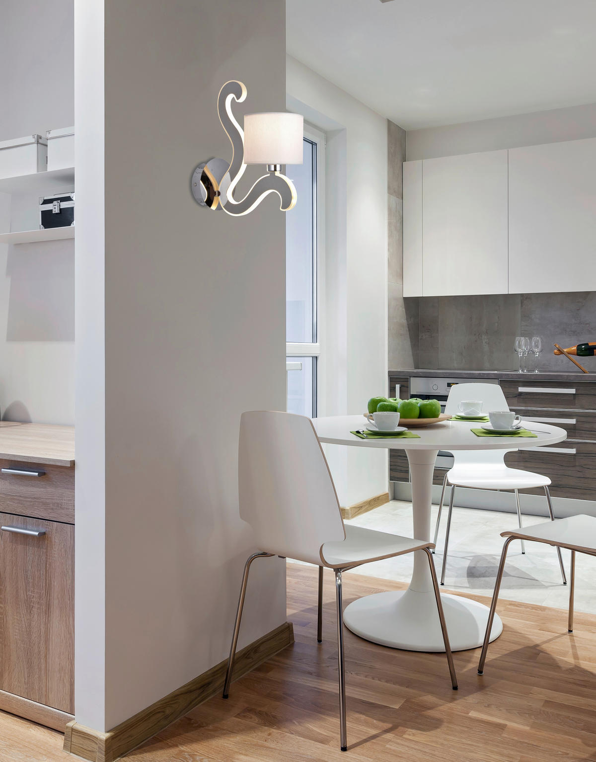 WANDLEUCHTE 26/26/30 cm   - Goldfarben/Schwarz, KONVENTIONELL, Metall (26/26/30cm)