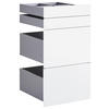 SCHUBLADENSET 45,3/83/46,8 cm   - Weiss, Konventionell, Holzwerkstoff (45,3/83/46,8cm) - Hom`in