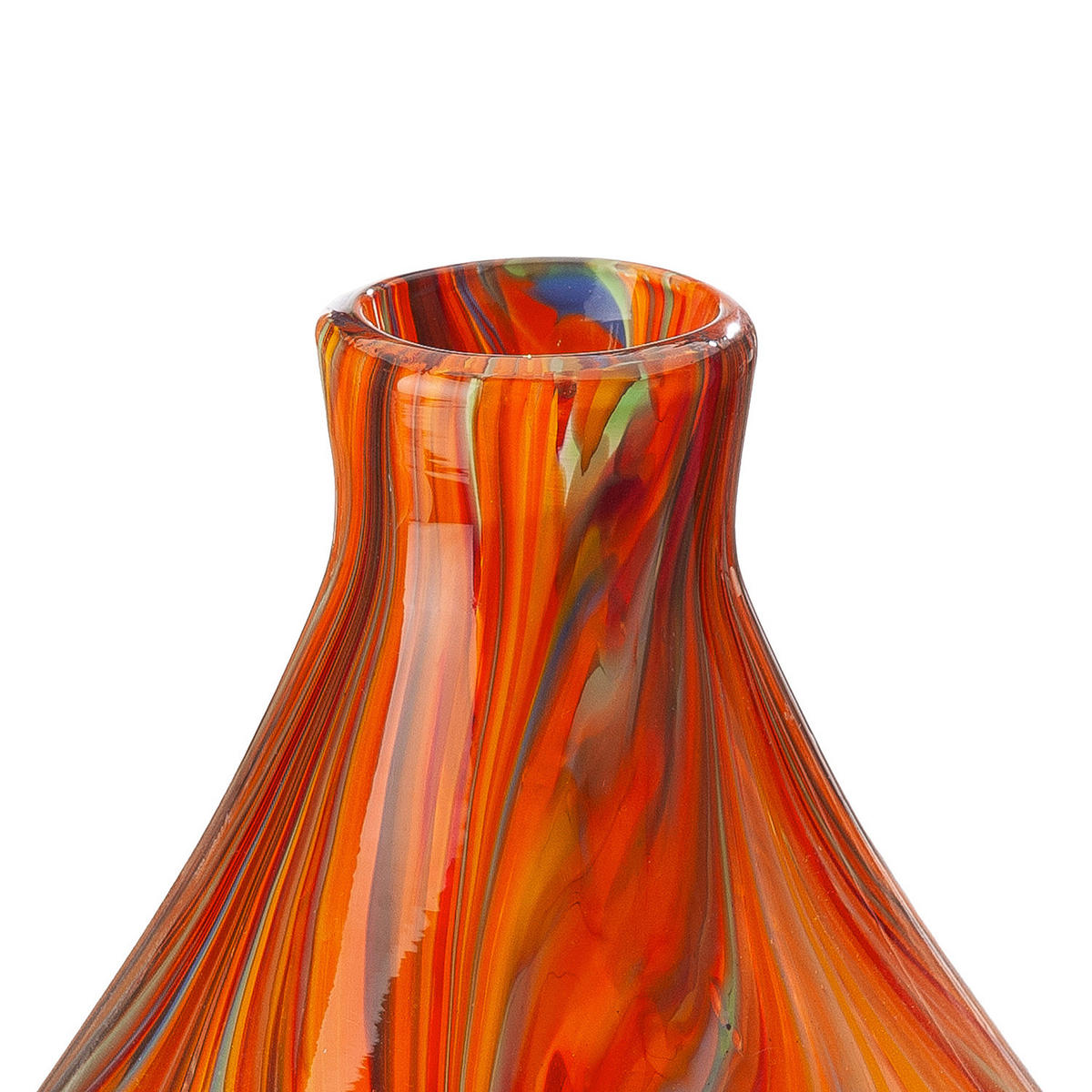 DEKOVASE  - Rot, Basics, Glas (22/33cm)