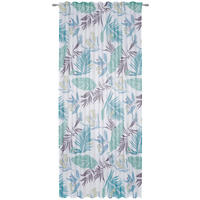 KÉSZFÜGGÖNY részben áttetsző  - kék, Design, textil (140/245cm) - Esposa