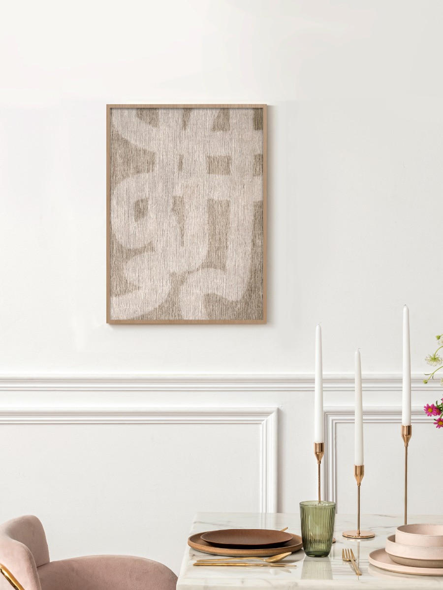 BILD 30/40/10 cm  - Hellbraun/Beige, Basics, Holz/Kunststoff (30/40/10cm)