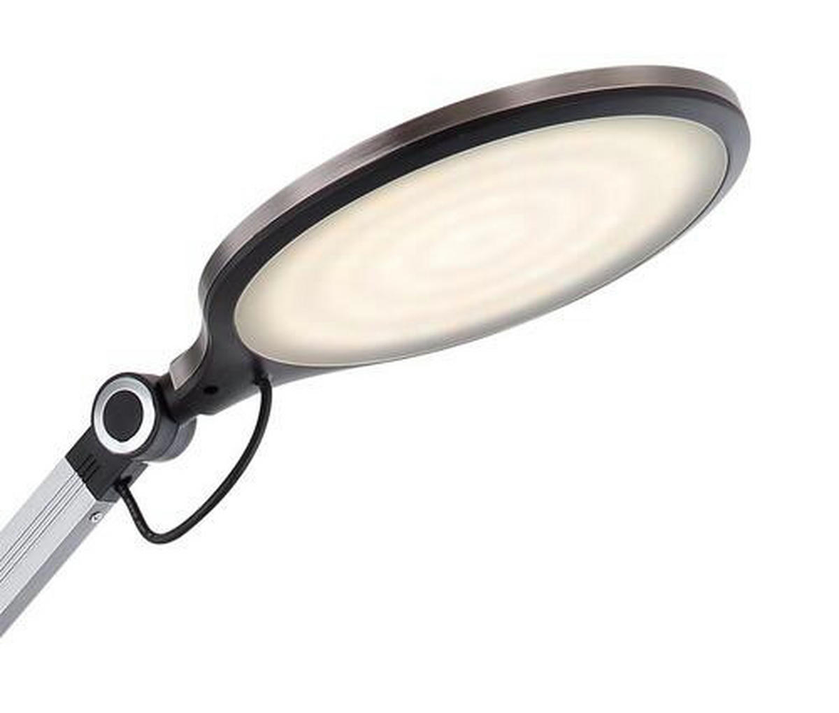 LED-SCHREIBTISCHLEUCHTE - Schwarz, Design, Kunststoff/Metall (55,7/20/103,5cm) - Globo