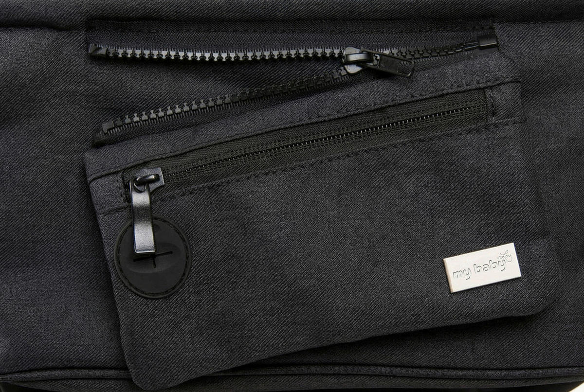 ORGANIZER ZA KIŠOBRAN KOLICA - crna, Osnovno, tekstil (31/16cm) - My Baby Lou