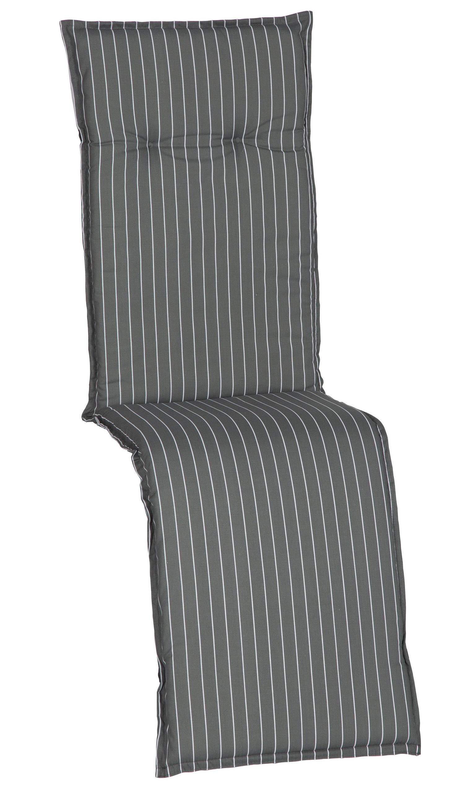 PODLOŽKA NA RELAXAČNÍ KŘESLO, 171/50/6 cm - šedá, Design, textil (171/50/6cm)