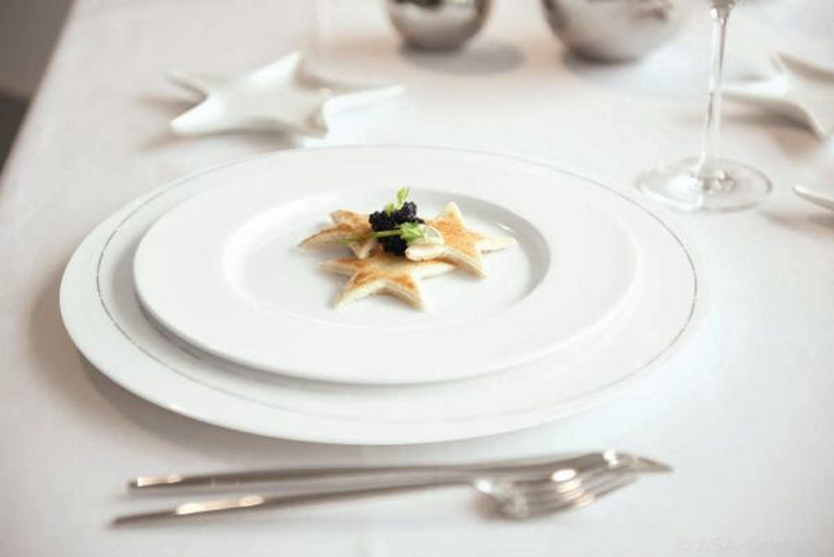 PLATZTELLER Keramik Fine Bone China  - Weiß, Basics, Keramik (32cm) - ASA