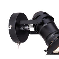 PROIECTOR - negru, Trend, metal (16/24,5/21,5cm) - Globo