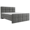 BOXBETT 180/200 cm  in Grau  - Chromfarben/Grau, Modern, Holz/Holzwerkstoff (180/200cm) - Esposa