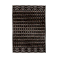 LÄUFER 80/150 cm Splash 700 Anthrazit / Schwarz  - Anthrazit/Schwarz, KONVENTIONELL, Textil (80/150cm)