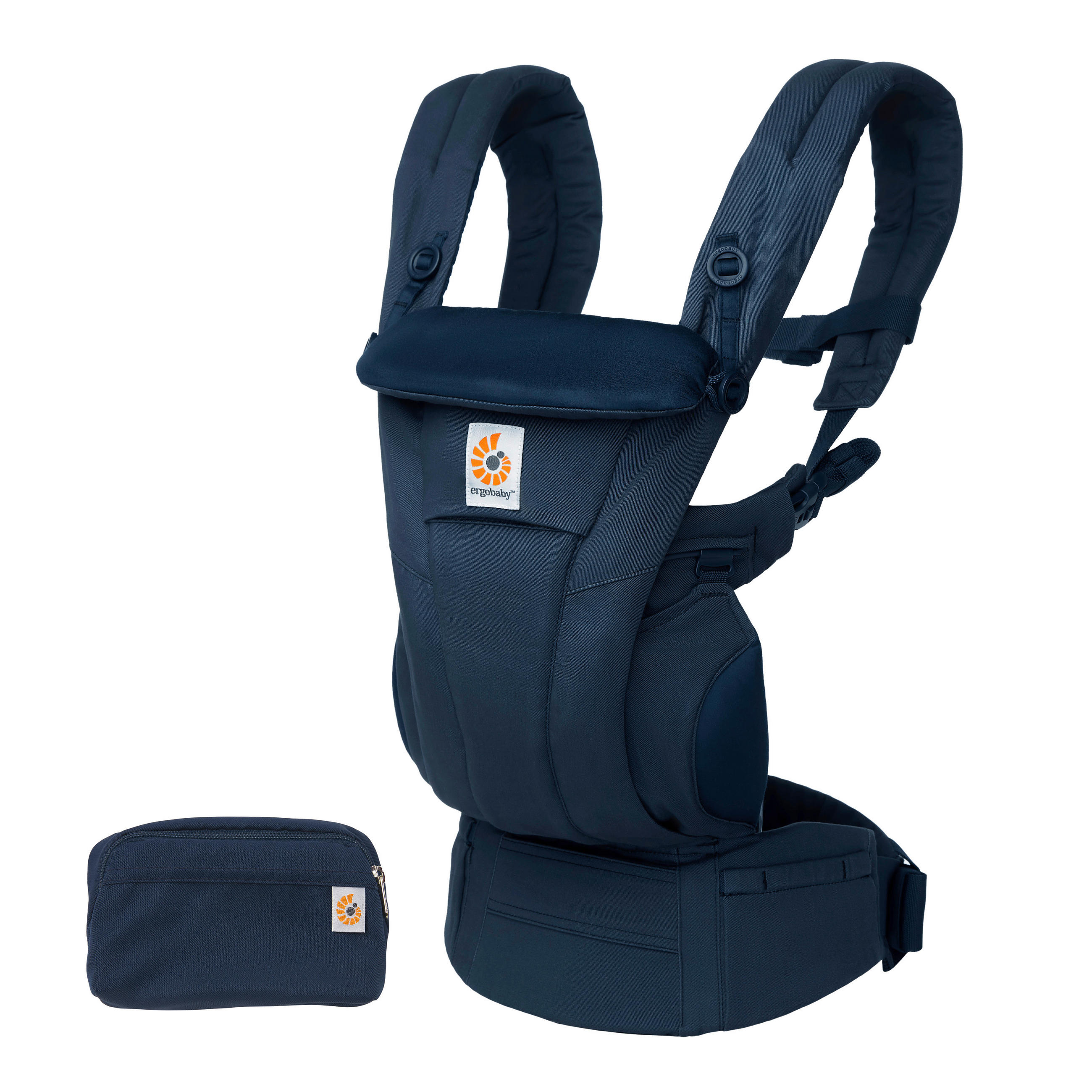 BABYTRAGE Omni Dream  - Dunkelblau, Basics, Textil (23,5/16/27cm) - Ergo Baby