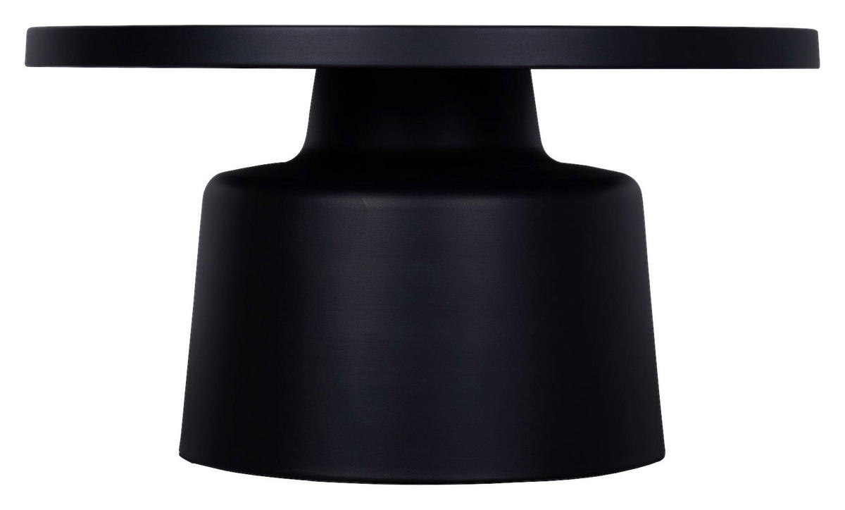 COUCHTISCH 69/69/37,5 cm rund Schwarz  - Schwarz, Design, Metall (69/69/37,5cm) - Xora