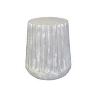 BEISTELLTISCH 39/39/46 cm Grau rund  - Grau, Design, Stein (39/39/46cm) - MID.YOU