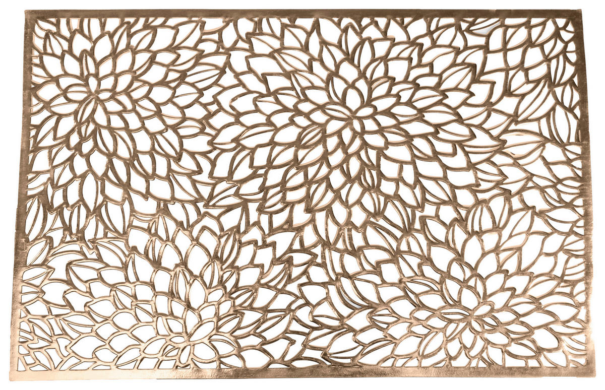 TISCHSET Kunststoff Goldfarben 30/45 cm  - Goldfarben, Basics, Kunststoff (30/45cm)