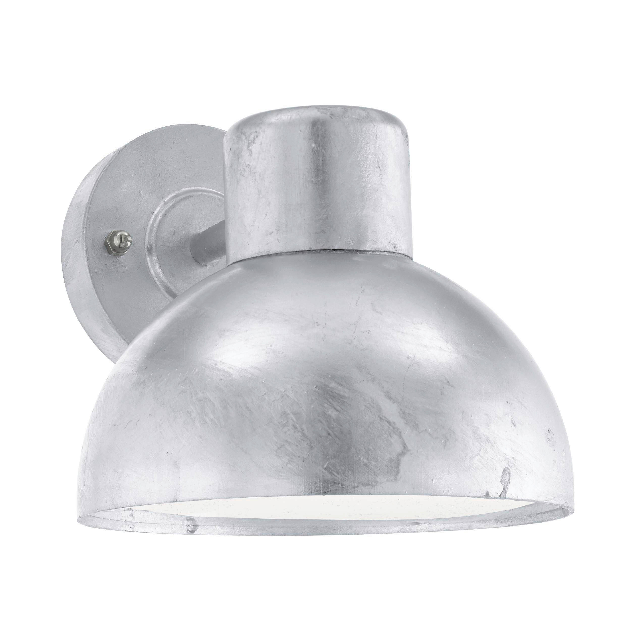 VONKAJŠIE NÁSTENNÉ SVIETIDLO, 18,5/20/23,5 cm - biela, Konventionell, kov/plast (18,5/20/23,5cm) - Eglo