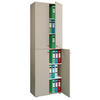 AKTENSCHRANK Grau  - Grau, Design, Holzwerkstoff (70/220/39cm) - MID.YOU